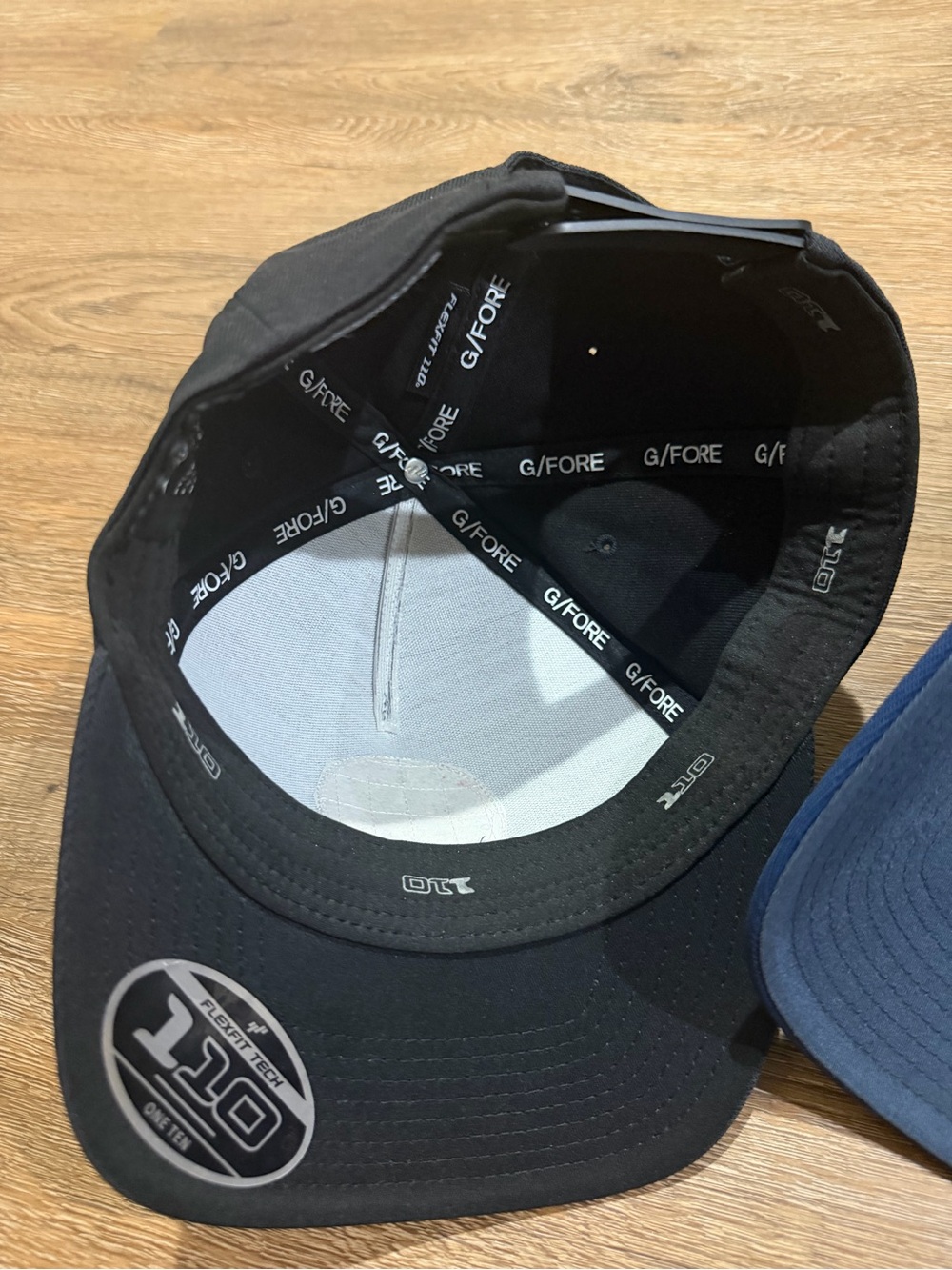 G/Fore Black 'Dink & Drink' Patch Baseball Cap SnapBack Golf - Picture 4 of 5